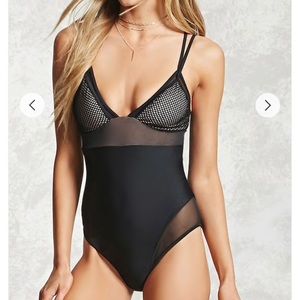 *FINAL PRICE* Forever 21 Mesh Panel One piece
